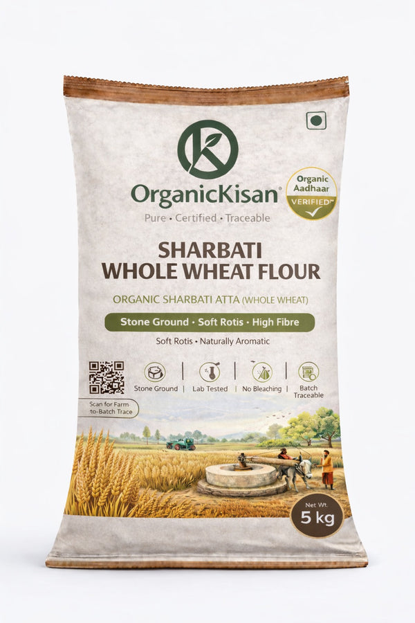 Sharbati Whole Wheat Flour