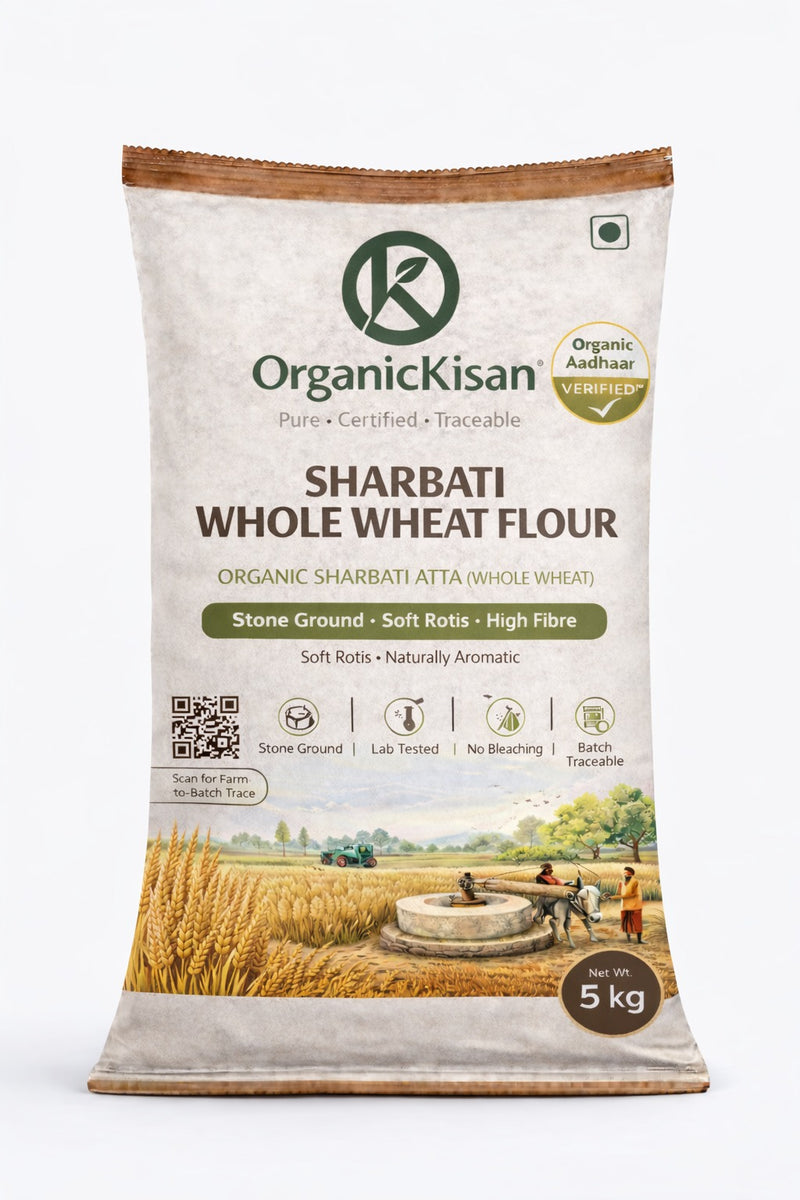 Sharbati Whole Wheat Flour