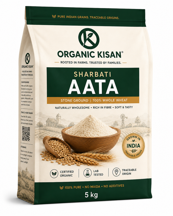 Sharbati Whole Wheat Flour
