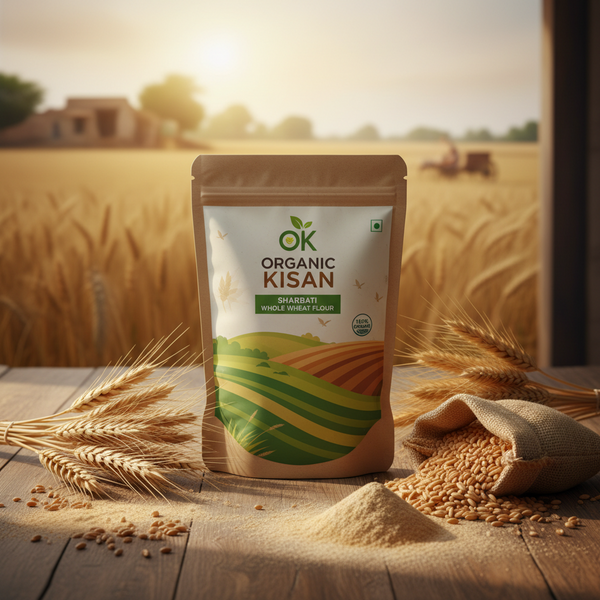 Sharbati Whole Wheat Flour